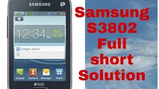 Samsung S3802 Full Short Repairing Solution | all mobile repairing | TMK |