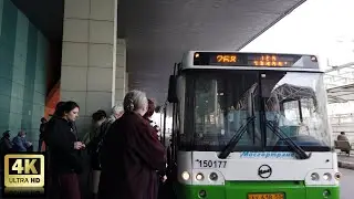 268 маршрут автобуса. 13.04.2021 год. Москва.