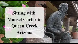 Sitting with Mansel Carter in Queen Creek, Arizona