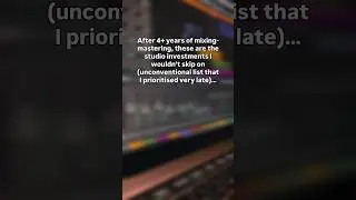 After 4+ years of mixing & mastering, these 5 simple studio upgrades made the biggest difference !