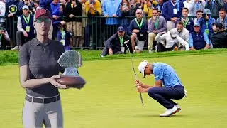Will Zalatoris played golf against her and said SHE'S RATED | WM PHOENIX OPEN Championship