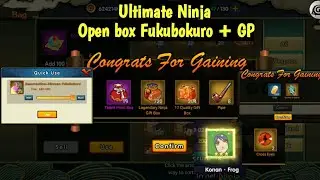 Open Bag Fukubokuro + Group Purchase Bag Event Ultimate Ninja