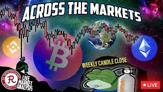 BITCOIN LIVE : BTC WEEKLY CANDLE CLOSE AND SELLOFF