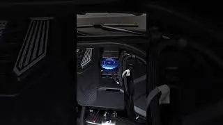 Engine Bay Details with Golden Wrench Caps / F90 M5 / 