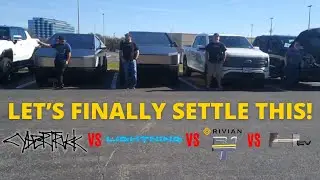 Is the Tesla CyberTruck the King of EV pickups? Let's crown the Rivian, Lightning, Hummer EV, or CT