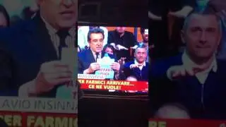 SCANDALO INSINNA STRISCIA LA NOTIZIA 23 MAGGIO 2017