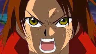 El Ataque combinado del Modo Explosivo de Agumon, Gaomon, Lalamon y Falcomon contra el Rey Drasil