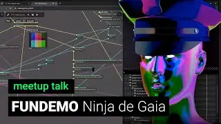 Ninja de Gaia - Inércia 2023 - creating a demo with cables.gl