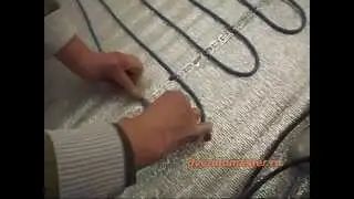 УКЛАДКА НАГРЕВАТЕЛЬНОГО ПРОВОДА