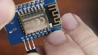 Soldering a TSOP4838 infrared sensor to an ESP8266