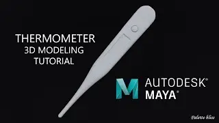 Thermometer 3D Modeling Tutorial | Maya