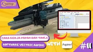 Cara Kerja Papan Dan Tools Software Vectric Aspire