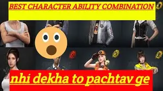 BEST CHARACTER SKILL COMBINATION IN FREE FIRE (HINDI)2021