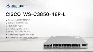 Cisco Catalyst 3850 series Switch 48 Port PoE  WS-C3850-48P-L（on sales）