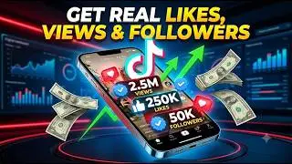 How to Get Real TikTok Likes, Views & Followers | TikTok Promotion Service 2026