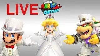 Super Mario Odyssey Live Stream Part 1