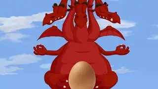Славянский зажим яйцами, но это Добрыня Никитич и Змей Горыныч