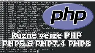 Instalace a provoz více verzí PHP zároveň 