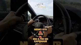 GTR vs. NISMO GTR vs. E92&F80 M3 KAPIŞMASI❗️🚀 #lanehunters #shorts