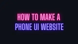 Phone UI Website 🔥|  ⭐ Source Code ⭐