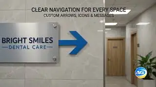 1221 Custom Directional Signage | Business Wayfinding, Parking & Building Signs | AUTARIS USA