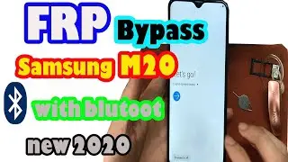 Samsung M20 | FRP bypass google account samsung M20 android 10 new 2020