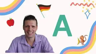 Buchstabe A / Letter A in German - German Alphabet - KidsGerman