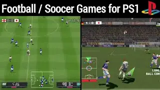 Top 10 Best Football / Soccer Games for PS1