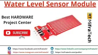 Water Level Sensor Module - Mifratechbestroboticprojects