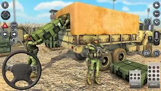 Askeri Arabalar Sürüş Oyunu - ATV Quad Bike Truck Trasporter  - Android Gameplay