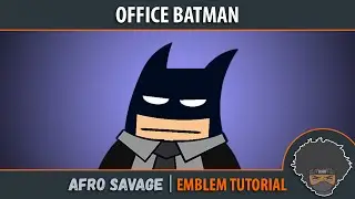 BO3 Office Batman Meme Emblem Tutorial in Black Ops 3!! Easy Emblem Tutorial