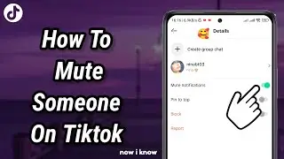 How To Mute Someone On Tiktok 2024