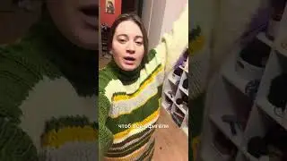 23 секунды радости новому свитеру 😂 