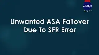 Unwanted ASA Failover Due to SFR Error