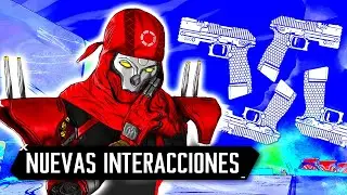 *NUEVAS* Interacciones de Leyendas con armas dobles | Apex Legends Season 22 - Español | SoyD4niel