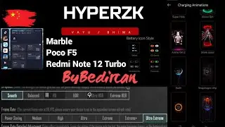 HyperZK Poco F5 Redmi Note 12 Turbo Gaming Rom | Game Turbo | Ultra Extreme | Smooth