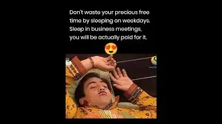 Sleep in business meetings, you will be actually paid for it😂😍. #shorts
