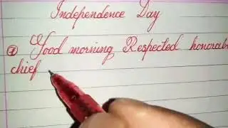 Independence day speech in English