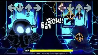 Bad Time | FNF Indie Cross Mod | Danny Vs Sans Nightmare