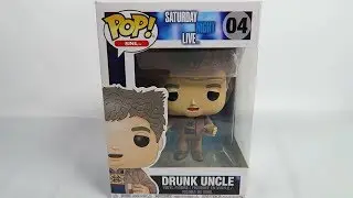 Funko Pop Vinyl Saturday Night Live Drunk Uncle Unboxing