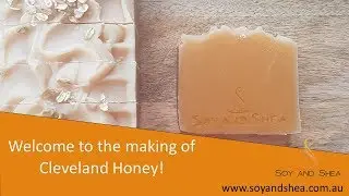 Cleveland Honey Bar Cold Process Soap