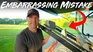 RV Steps Upgrade. How I Broke Our RV Steps Twice!