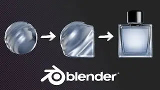 Tutorial: Fluid Morphing effect in Blender (No Simulation)