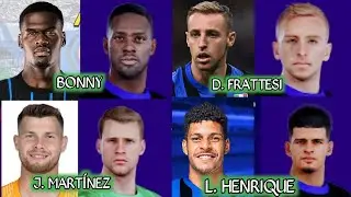 INTER DE MILÁN 🇮🇹 COPIA BASÉ ( PES2021) BONNY, FRATTESI, MARTÍNEZ, HENRIQUE. (eFOOTBALL)
