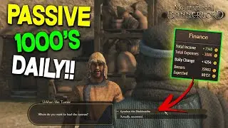 Daily Passive HUGE Money Denars Guide (Caravan Method Explained) - Mount & Blade II: Bannerlord