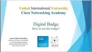 Digital Badge. How to use the badge?