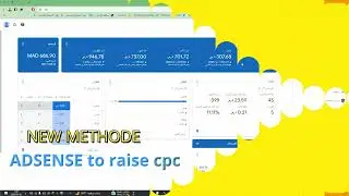 NEW METHODE ADSENSE  2023 طرق شرعية  لرفع الارباح 2023