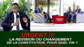 🔴CARTES SUR TABLE qui reçoit  LE DOCTEUR SILAS MAKANGU ( Professeur des universités