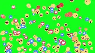 Smile EMOJI New Green Screen Video No Copyright 