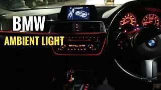 Change Interior Ambient Light of BMW F10, F15, F20, F30, F31, F32, F34, F36, F80, F82 F83. 